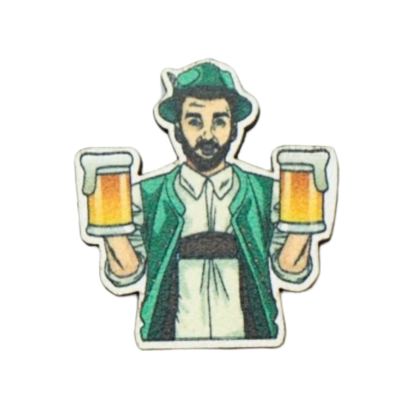 Personalisierbare Streuteile 'Bierbua' für bayerische Feste und Firmenfeiern