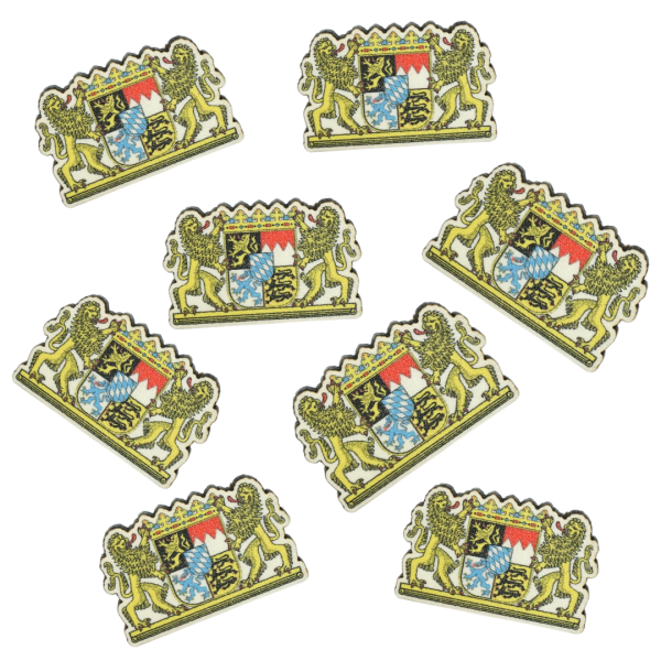 Streudeko Bayern Wappen Loewe