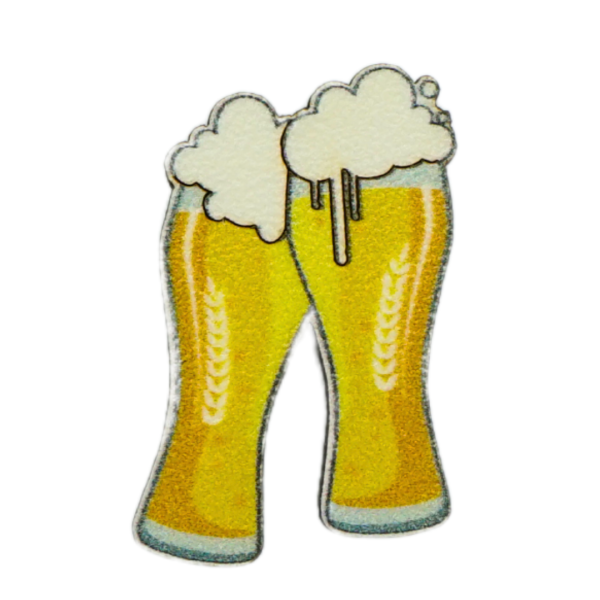 Bayerische Streuteile "Weizen Prost" für Tischdeko und Basteln