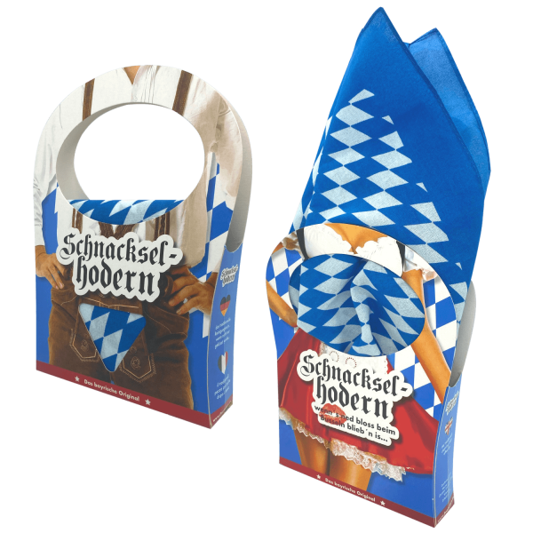 "Bayrisches Baumwolltuch Schnaxlhodern - Tradition trifft Style!"